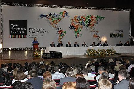 Откриване на срещата на OGP в Бразилия