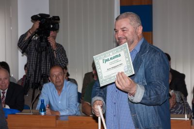 Данчо Заверджиев с наградата